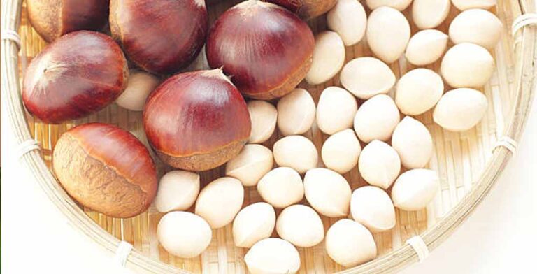 شاه بلوط و مغزش از مغزیجات محبوب چین و ژاپن